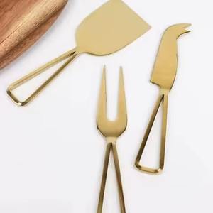 Juego de Queso de Acero Inoxidable de Estilo Elegante, Especial para Utensilios de Cocina, Vajilla, Decoración del Hogar, Herramientas para Cortar Mantequilla y Pizza - Product Image 3