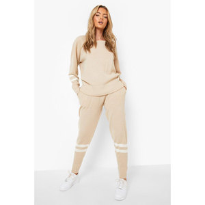 Conjuntos Deportivos de Invierno para Mujer, Diseño Personalizado, Gruesos, Lisos, con Sudadera con Capucha y Pantalones Jogger, Opciones de Tallas Grandes - Product Image 6