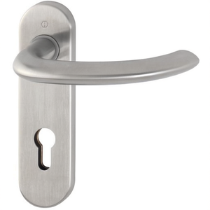 Juego de Manijas Cortas Marseille E1138Z/353K con Manija Redonda F69 PZ de Acero Inoxidable para Puertas y Ventanas de HOPPE - Product Image 3