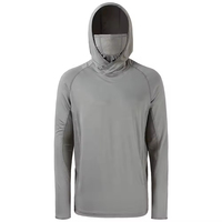 Sweat à capuche de pêche pour hommes adultes, imperméable, séchage rapide, respirant, protection solaire UPF 50+, impression par sublimation intégrale, fermeture à enfiler, taille plus