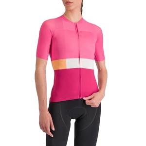 Maillots de cyclisme pour hommes de qualité supérieure, personnalisés OEM, respirants, 100% polyester, 140g, manches courtes, imprimés par transfert thermique, ensembles en gros - Product Image 1