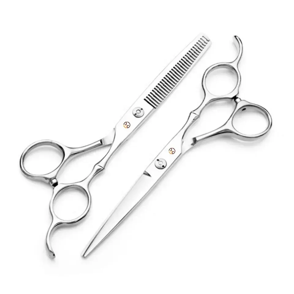 New Fashion Design Black Customized Size Hairdressing Hair Professional Barber Scissors