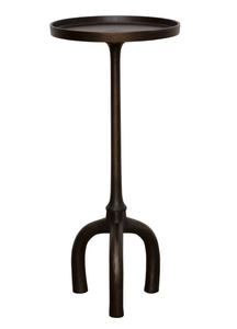 Mesa Plegable Nórdica de Aluminio Fundido Hecha a Mano, Nuevo Diseño con Tapa Redonda, Estilo Moderno para Sala de Estar y Dormitorio - Product Image 3