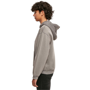 Prix d'usine, impression de logo personnalisée, sweat-shirts à capuche slim fit pour femmes, lavage à l'acide, design personnalisé sur le devant, saison hivernale, 100% coton - Product Image 5