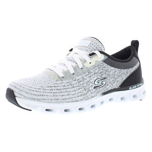 Chaussures de sport Skechers Glide Step Head Start pour femmes, blanches/noires, antidérapantes, amorties, légères |   100% authentique - Product Image 1
