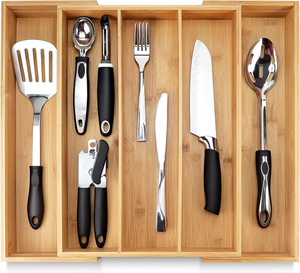 Organizador de cajones de cocina, organizador de cubiertos en cajón, cocina o cajón, a la venta, directo del fabricante - Product Image 3