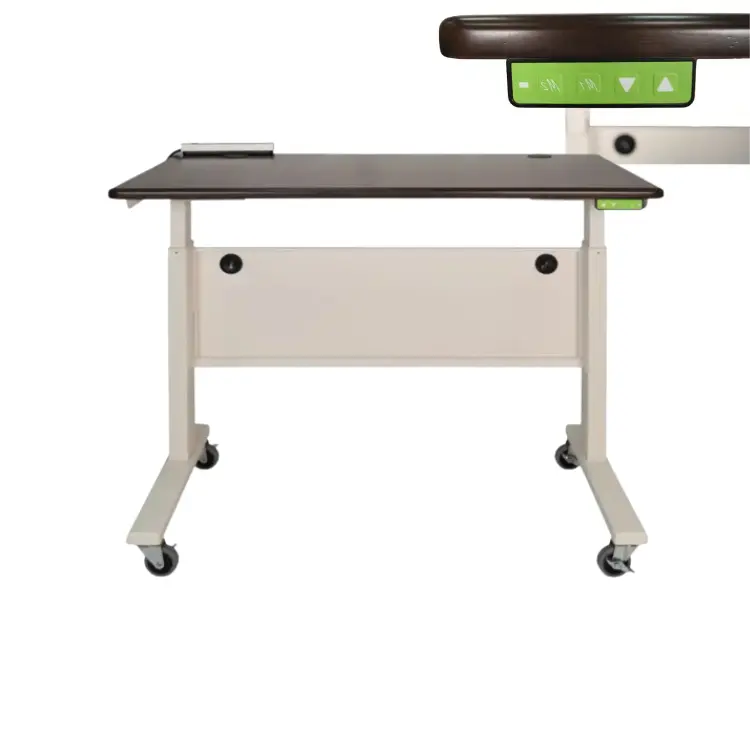 Meja berdiri listrik, kualitas tinggi dapat disesuaikan untuk sekolah sertifikasi Iso kemasan kustom produsen Vietnam