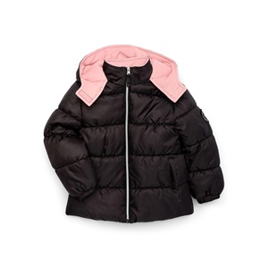 Proveedor de ropa de abrigo de invierno para niños Chaqueta acolchada con Capucha ligera - Product Image 3