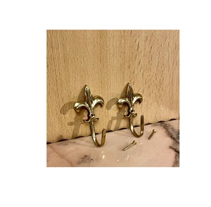Crochets porte-clés en laiton de qualité supérieure avec des options de montage robustes et idéales pour les thèmes d'intérieur vintage, classiques ou rustiques - Product Image 5