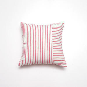 Wholesale American Style Stripes Pillow Covers Home Decoration cotton <b>Cushion</b> Covers with Tassels Stripes Color <b>Cushion</b> Cover - Product Image 2