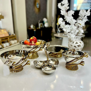 ชามเสิร์ฟผลไม้ช็อคโกแลตสำหรับงานเลี้ยงพร้อมเครื่องใช้ในครัวและอาหารเย็นสุดคลาสสิกสุดพิเศษ - Product Image 3