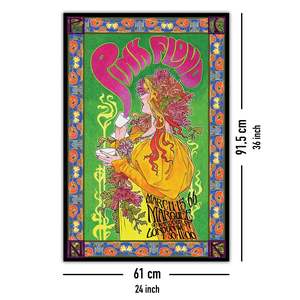 Pink Floyd Bob Mass Tour <b>Poster</b> Black <b>Frame</b> Paper Material for Wall Decor - Product Image 5