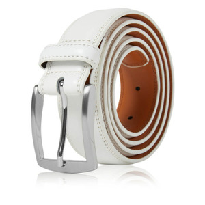 Cinturón de PU de alta calidad OEM de fábrica al por mayor para mujer con hebilla de aleación cinturón de pantalones de estilo lujoso Cinturón de piel de vaca de longitud personalizada para hombre - Product Image 1