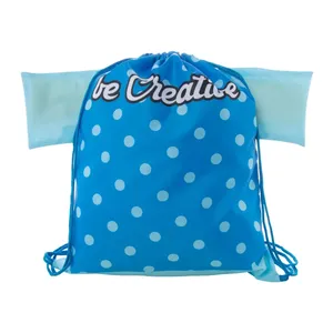 กระเป๋าผ้าแบบมีเชือกผูกสำหรับกีฬา ปรับแต่งได้ตามต้องการ โดย CreaDraw - Product Image 4