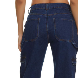 2025 nueva moda de alta calidad para mujer, pantalones Cargo de fabricación profesional para mujer, pantalones Cargo con bolsillos laterales - Product Image 6