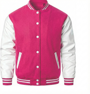 Veste de baseball varsity en chenille polyester/coton avec logo personnalisé OEM, broderie, vintage, toile satinée vierge, formelle - Product Image 3
