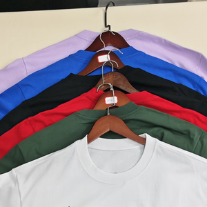 T-shirt graphique en coton personnalisé pour hommes T-shirt imprimé bouffant Urban Streetwear Tshirt Trendy Summer Daily Casual T-shirt pour hommes - Product Image 3