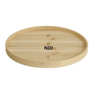 Ustensiles de cuisine fini naturel hôtel restaurant utilisation de la restauration en bois petit déjeuner collations serveur plats plateau plateau de service en bois - Product Image 1