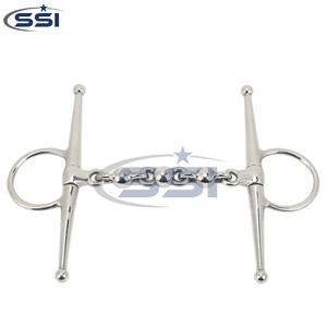 Bocado de Acero Inoxidable con Cadena de Bolas, Bocado de Equitación Premium para Caballos - Product Image 2