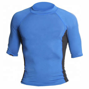 Polyester Spandex Made OEM Long Sleeve <b>Men</b> Customized <b>Rash</b> <b>Guard</b> <b>Men</b> Wholesale <b>Rash</b> <b>Guards</b> - Product Image 2