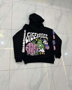 เสื้อมีฮู้ดผ้าฟลีซโอเวอร์ไซส์สำหรับทุกเพศเสื้อฮู้ดสำหรับฤดูหนาว - Product Image 1