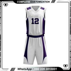 Nouveau style d'uniforme de basket-ball, uniforme de basket-ball à séchage rapide et bon marché, haute qualité au prix de gros - Product Image 2