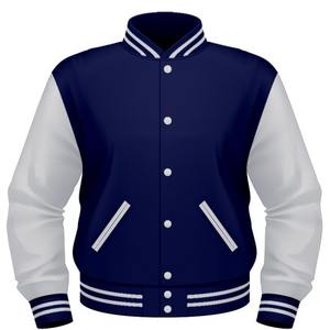 Chaqueta Universitaria de Lana de Alta Calidad Personalizada para Hombre, Parche de Chenilla Plano Bordado, Chaqueta Universitaria de Invierno con Logotipo Personalizado - Product Image 2