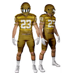 มีจำหน่ายในราคาขายส่งต่ำสุด ชุดอเมริกันฟุตบอลดีไซน์ล่าสุดปี 2025 ชุดอเมริกันฟุตบอลทรงหลวมสำหรับผู้ชาย - Product Image 2