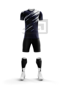 Custom Soccer Teamwear Breathable Football Jersey Shorts Set Premium Performance Fabric League Tournament Play JAMEZ SPORTS - Product Image 6