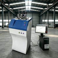 Appareil de test de point de ramollissement Vicat par déflection thermique ISO2507 ISO75, machine de test HDT ASTMD1525, appareil de test VSP