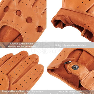Gants de conduite avec faible MOQ, tissu léger, ajustement confortable, matière douce pour la conduite, prix de gros 2026 - Product Image 6