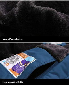 Veste de ski de snowboard en toile imperméable et respirante antibactérienne et écologique pour hommes pour le ski et le snowboard Sports d'hiver - Product Image 4