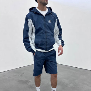 Oem Service Windbreaker Hoodie Set Último diseño personalizado Color y tamaño Windbreaker Winter Hoodie para la venta - Product Image 6