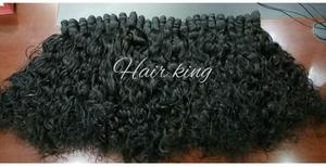 Paquetes de pelo de cutículas completas sin procesar de donante único de alta calidad extensión de pelo de fondo grueso rizado peruano UNISEX - Product Image 3