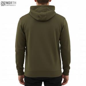 Sweat-shirts d'hiver surdimensionnés personnalisés 100% coton pour hommes, pull-over unisexe, taille plus, poche réversible, séchage rapide, respirant - Product Image 6
