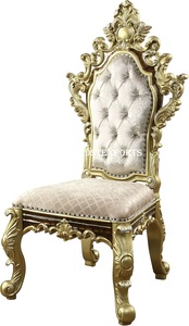 Diseño de lujo exquisito tallado juego de mesa de comedor DST Exports Venta caliente personalizado estilo victoriano comedor silla muebles - Product Image 2