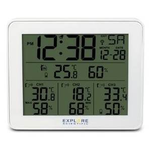 Estación Meteorológica Inteligente para el Hogar Explore Scientific WSH4003 Blanca - Product Image 1