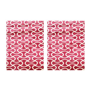 พรมโพลีเอสเตอร์หรูหรา นุ่มสบาย หนาแน่นสูง กันลื่น ดีไซน์ทันสมัย ทนทาน นุ่มสบาย ลายนูนแบบนามธรรม พร้อมจุดยางธรรมชาติ - Product Image 2