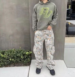 กางเกงยีนส์ผู้ชายย้อนยุคสไตล์วินเทจกางเกงขากระบอก - Product Image 5