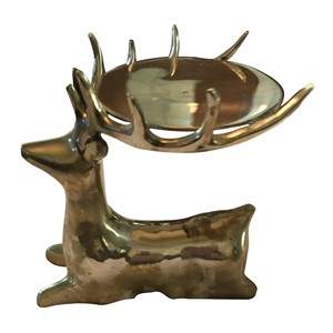 Portavelas de aluminio rústico de estilo antiguo Acabado texturizado único Interiores tradicionales para el hogar Decoración romántica de Navidad y Pascua - Product Image 3