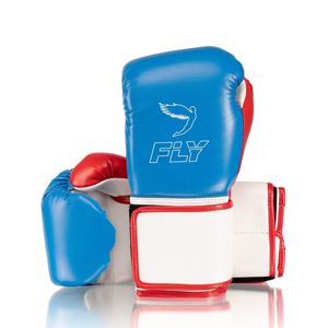 Guantes de Boxeo de Entrenamiento Profesional Personalizados, Cuero Genuino de Alta Calidad, Diseño Fly, Logotipo Personalizado, Tallas de Kick Boxing 12oz 16oz - Product Image 5