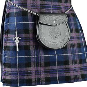 Orgullo de Escocia Unisex Acero inoxidable Hierro Tartán Kilt Alta calidad Scottish Highland Wear Uniforme informal de estilo único - Product Image 5