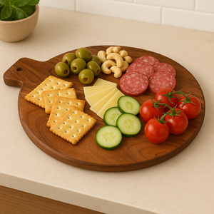 เขียงหั่นและเสิร์ฟไม้อะคาเซียชุดเครื่องมือทำอาหารที่จำเป็น - Product Image 2