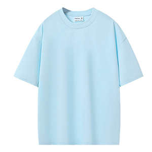 Camiseta transpirable para hombre 2025, versátil, multicolor, de color puro con tecnología de doble hilo - Product Image 4