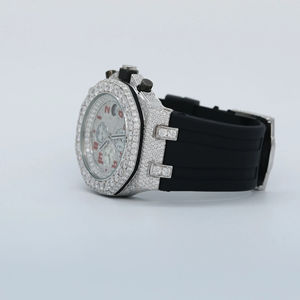 Customized Fully Iced Out High Quality Luxury Stainless Steel Hip Hop <b>Men</b> Moissanite Diamond <b>Wrist</b> <b>Watch</b> for <b>Mens</b> - Product Image 2