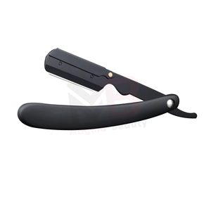 Hot Selling Electroplating <b>Single</b> <b>Blade</b> <b>Razor</b> Manual Barber Shop <b>Razor</b> Shaving Knife Cut <b>Razor</b> for Men Face Hair Removal - Product Image 3