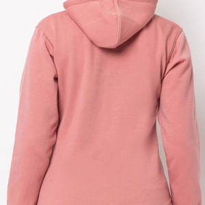 Sudaderas con capucha informales con cremallera para mujer de alta calidad, novedad, cómodas, totalmente personalizadas, Top de invierno con logotipo frontal - Product Image 6