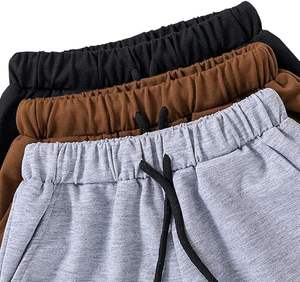 Ensemble pantalon short pour enfant en bas âge-Short athlétique imprimé dessin animé à poche oblique-Short enfant avec cordon de serrage (3-7 T) - Product Image 2