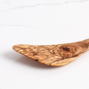 Handmade Curved Corner <b>Spatula</b> Eco-friendly High Quality Non-Stick Cooking Utensil Made From Olive Wood-for Kitchen Use - Product Image 3