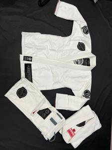 Alta calidad hecho a medida brasileño Jiujitsu Gi 100% algodón tejido parche Kimono bordado BJJ Gi - Product Image 4